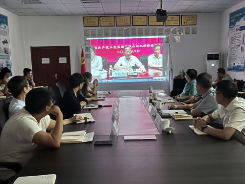 【河海水文】水發(fā)水控集團(tuán)黨委委員、紀(jì)委書(shū)記王高升到河海公司全面從嚴(yán)治黨、黨風(fēng)廉政建設(shè)專題調(diào)研 (1).jpg